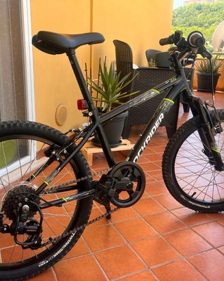 Bicicletta MTB ROCKRIDER ST500, da 20" come nuova