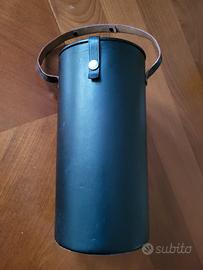 Custodia vintage pelle per obiettivo fotografico