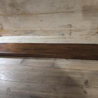 mensola in legno massello castagno 