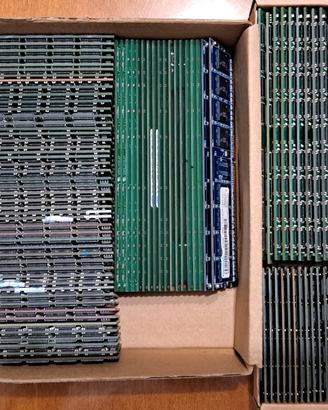 RAM DDR1 DDR2 E SODIMM DDR2 DDR3 PER PC