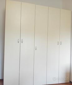 armadio 5 ante 
