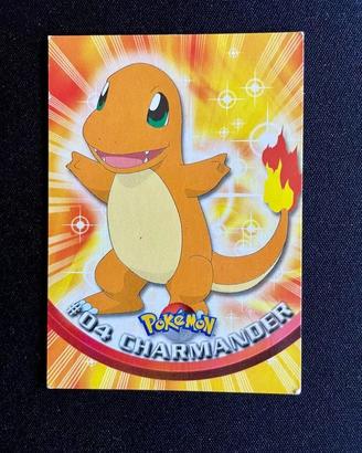 Charmander #04 Topps Pokemon Serie 1 1999
