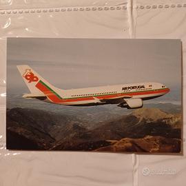 Air Portugal cartolina pubblicitaria 