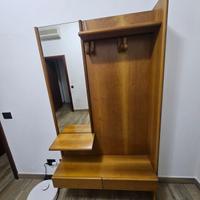 Mobile Ingresso in legno naturale