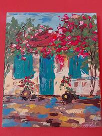 Tela acrilica, 25 cm x 30 cm