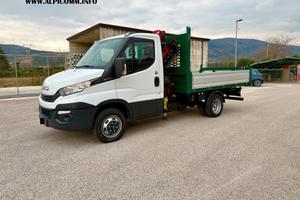 Iveco Daily con Gru 4 sfili e Ribaltabile