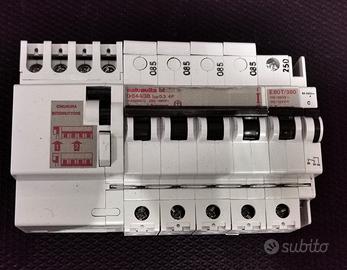 Interruttore magnetotermico modulare Bticino D844/