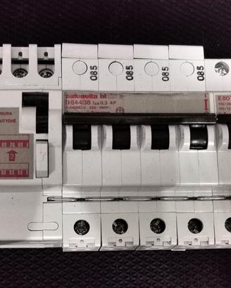Interruttore magnetotermico modulare Bticino D844/