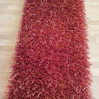 Tappeto Rosso/Arancione