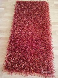 Tappeto Rosso/Arancione