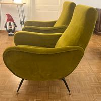 Poltrone anni 50 60 stile marco Zanuso Lady