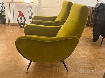 Poltrone anni 50 60 stile marco Zanuso Lady