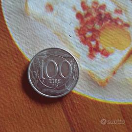 moneta 100 Lire del 1996