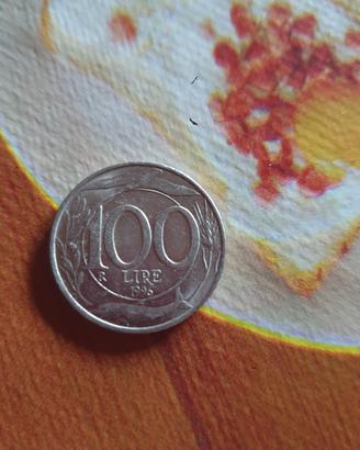 moneta 100 Lire del 1996