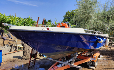 Barca + Motore Yamaha 4 tempi + Carrello