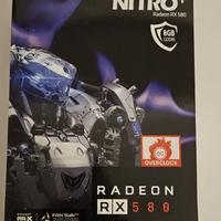GPU / Scheda grafica Sapphire Nitro+ RX 580 8Gb