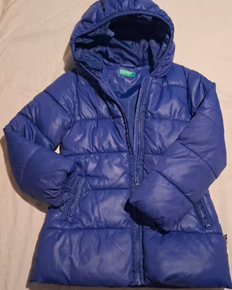 piumino benetton bimba 120 cm