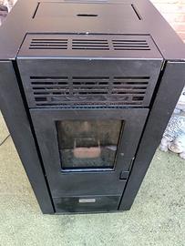 stufa a pellet 7 kw completa 