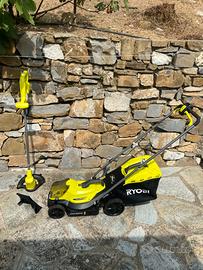 Kit tosaerba a batteria RYOBI