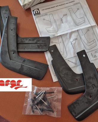FIAT 124 SPIDER _KIT PARASPRUZZI ANTERIORI E POSTE