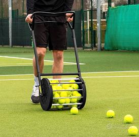 Macchina raccogli palline da tennis