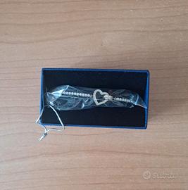 Bracciale Swarovski Lovely Cuore, Bianco, Placcato
