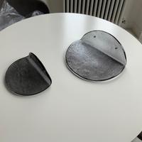 Mensole vetro lavorate