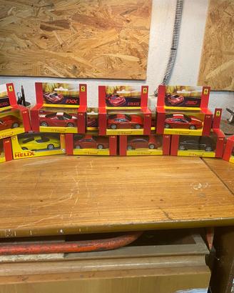 LOTTO 11 MODELLINI FERRARI SHELL VPOWER