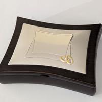 Cofanetto Camilletti in legno e argento