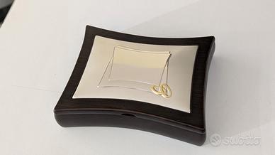 Cofanetto Camilletti in legno e argento