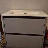 Lavabo moderno con 2 cassetti