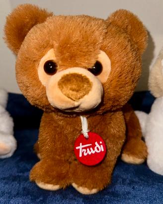 Peluche Trudi orsetto marrone vintage