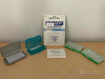 Cera ortodontica per apparecchio denti