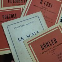 Libri di studio per pianoforte