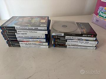 PlayStation 2 con giochi