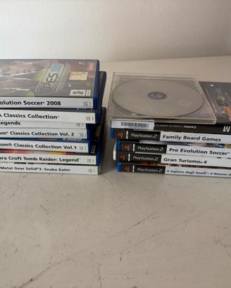PlayStation 2 con giochi