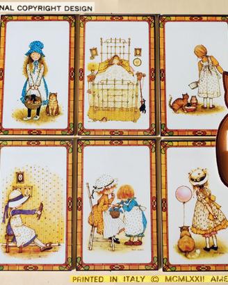 👒 HOLLY HOBBIE Vintage collezione 1980 cartoleria