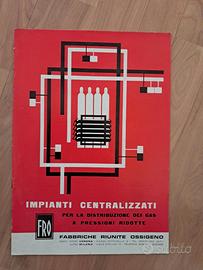 Depliant Brochure Fabbriche Riunite Ossigeno (FRO)