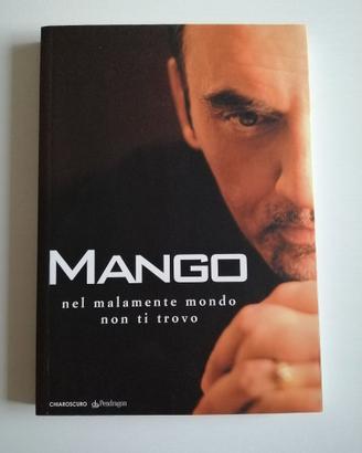 LIBRO DEL CANTAUTORE MANGO CON AUTOGRAFO