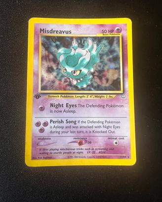 Misdreavus holo 1st edizion 11/64