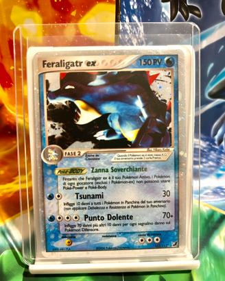 Carta Feraligatr ex 103/155 pokemon TCG -  POOR