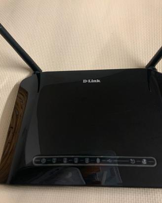 Modem Router D-Link DSL-2750B Wi-Fi