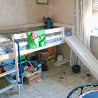 letto bambini con scivolo