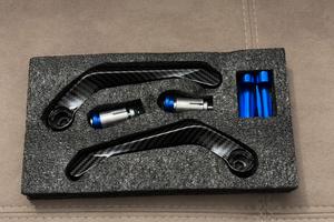 Paramani carbon fiber/blu