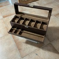 Scatola portaorologi 6 posti