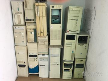 Computer retro, vintage, anni 80-90 da collezione