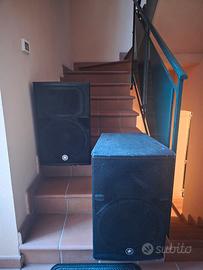 casse attive Yamaha dhr 15 usate coppia 
