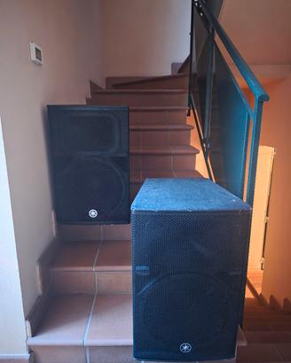 casse attive Yamaha dhr 15 usate coppia 