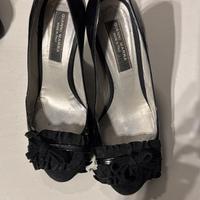 Scarpe eleganti nere con tacco Gianni Marra