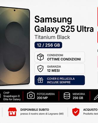 Samsung Galaxy S25 Ultra Titanium Black 12/256 GB